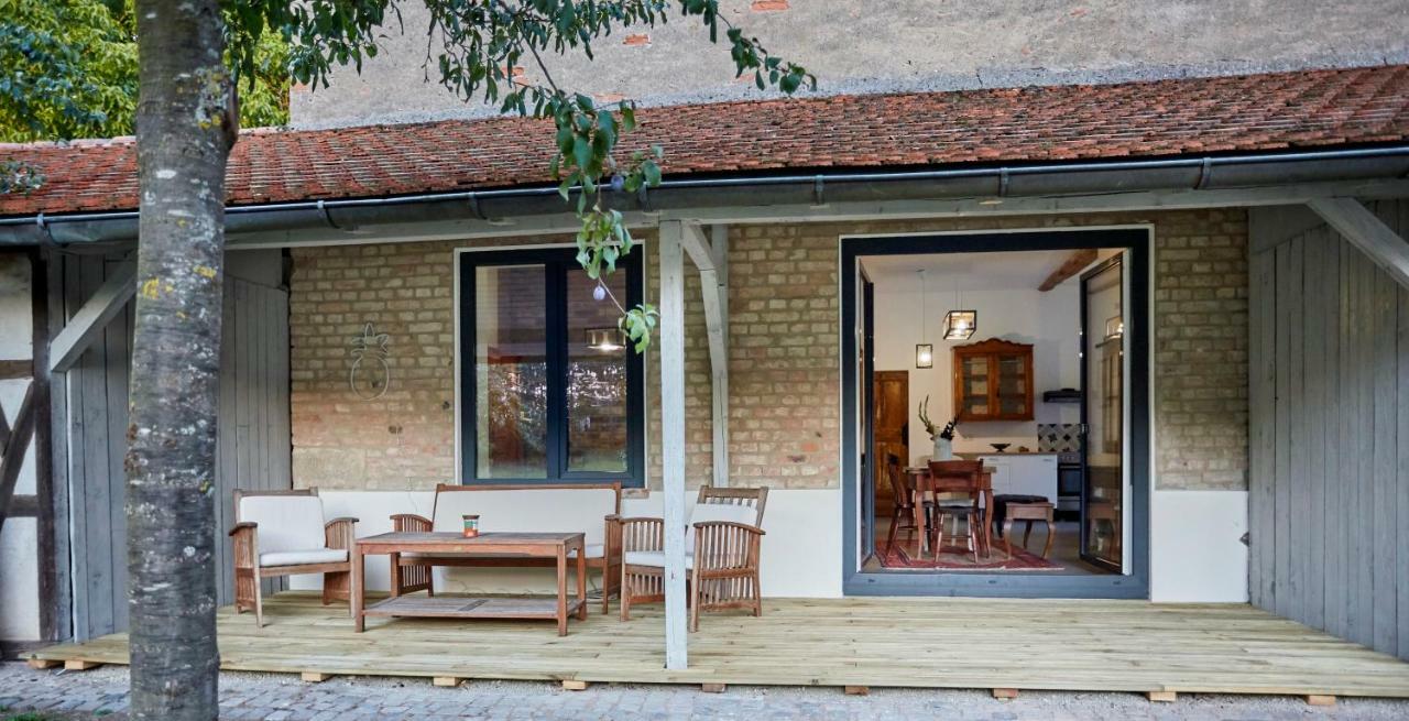 Obere Muehle - Scheunenwohnung Mitten Im Gruenen Baunach Exterior photo